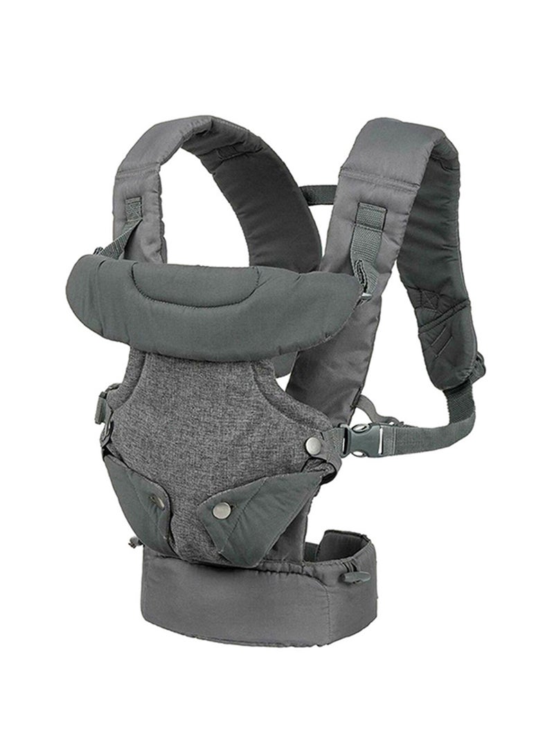 4-In-1 Flip Advanced Convertible Baby Carrier, Grey, 8 Kg To 36 Kg