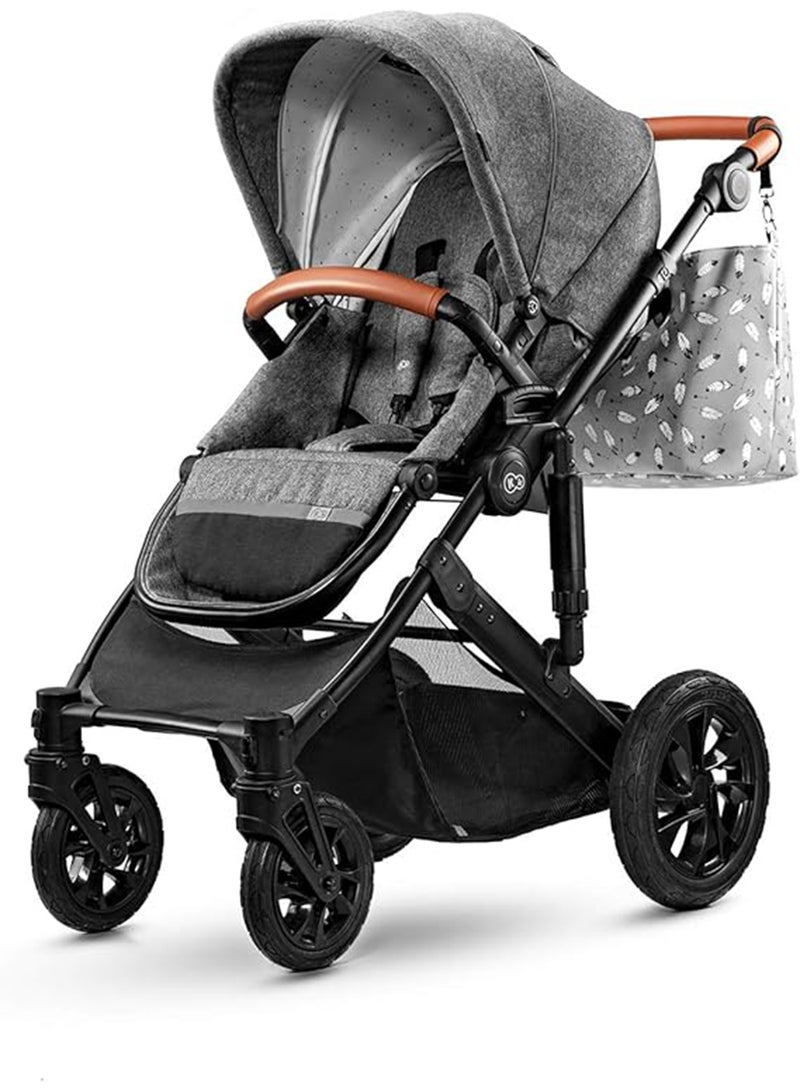 3 In 1 Prime 20' Stroller With Accessories, 0 To 2Months - Grey