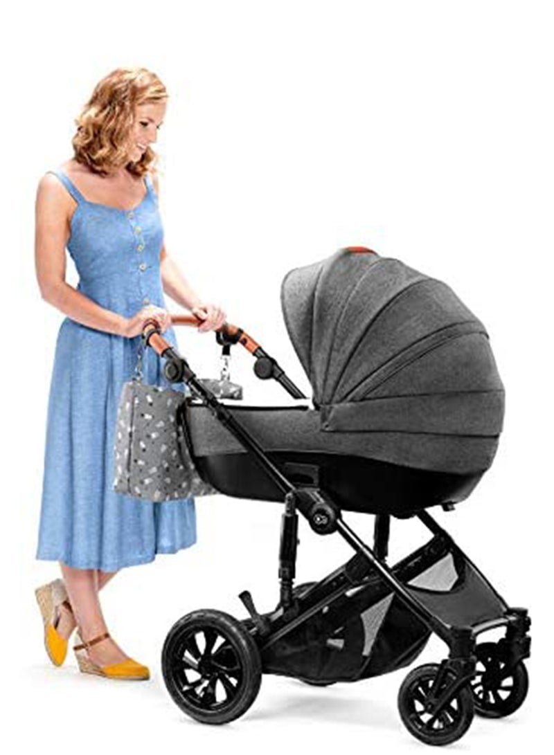 3 In 1 Prime 20' Stroller With Accessories, 0 To 2Months - Grey