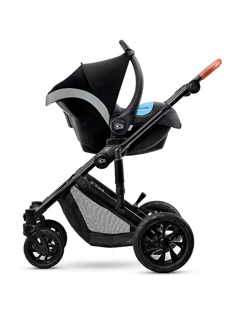 3 In 1 Prime 20' Stroller With Accessories, 0 To 2Months - Grey