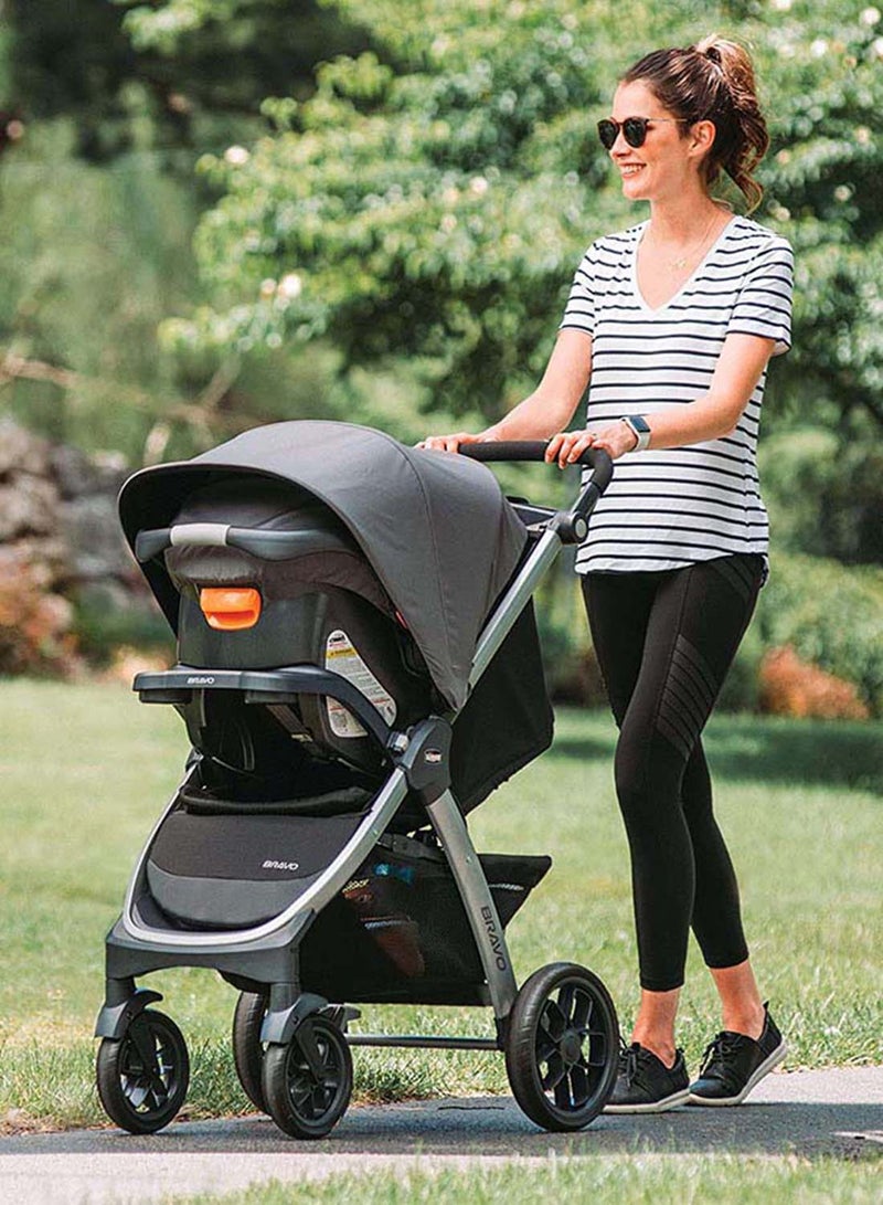 Mini Bravo Plus Travel System 0M-3Y, Slate