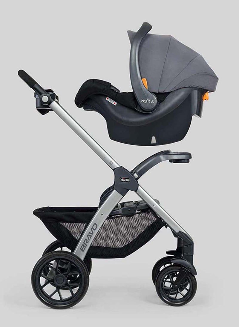 Mini Bravo Plus Travel System 0M-3Y, Slate