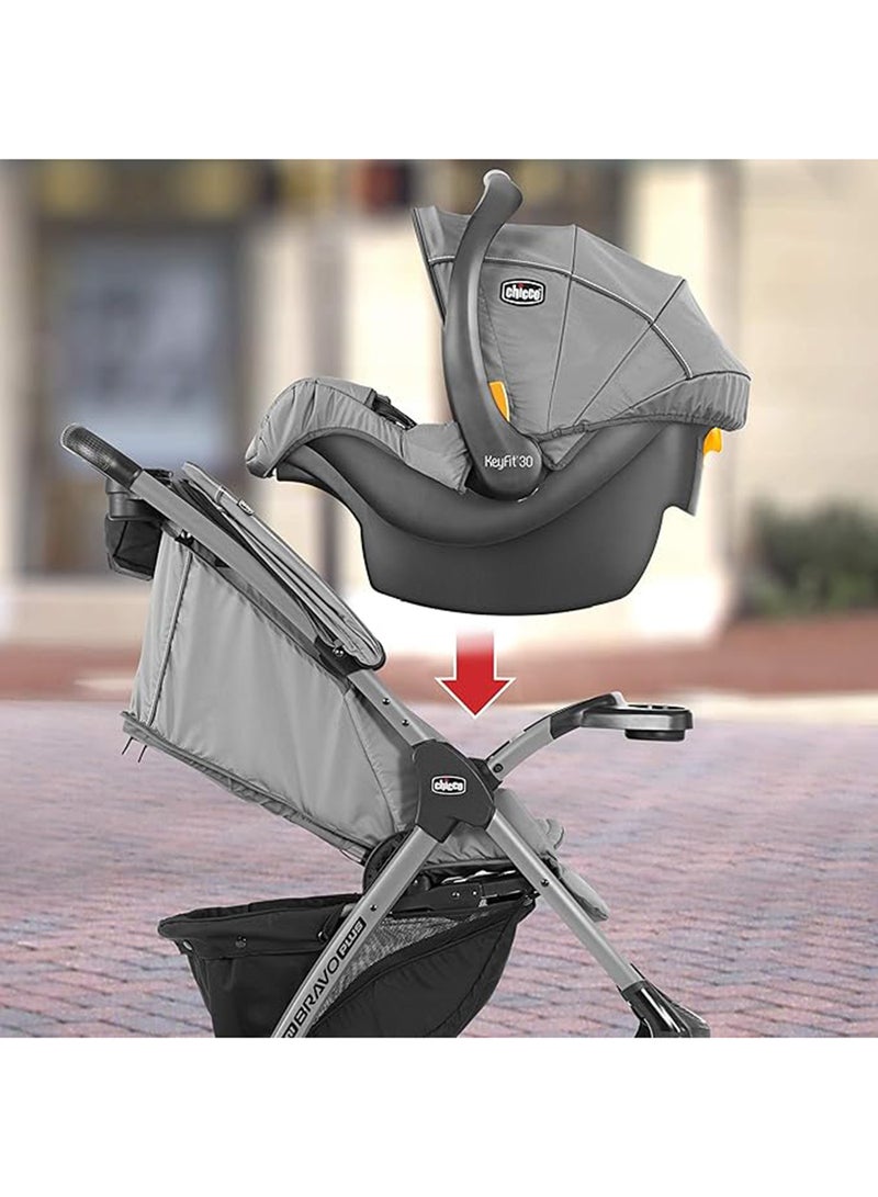 Mini Bravo Plus Travel System 0M-3Y, Slate