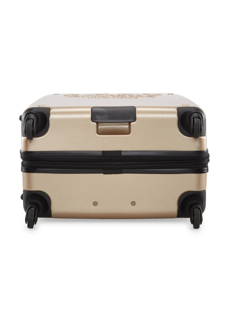 Dkny New Yorker Hardside Luggage on Wheels for Unisex | Ultra Lightweight ABS on with Spinner Wheels 4 Color Champagne