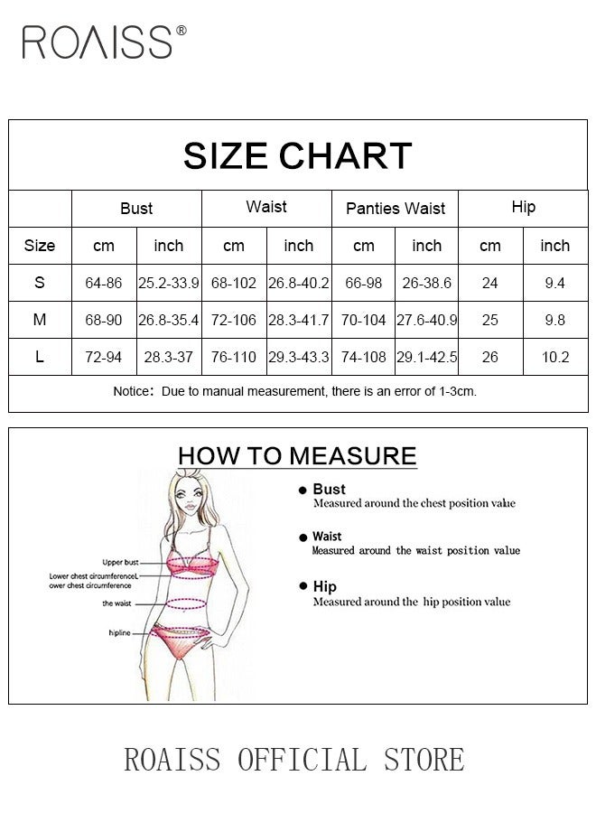See Through Lingerie Set for Women Red Mesh Yarn Stitching Spaghetti Strap Underwear Suit with Garter Ladies Cross Straps Slim Fit Skin Friendly and Comfy Bodysuit for Adults