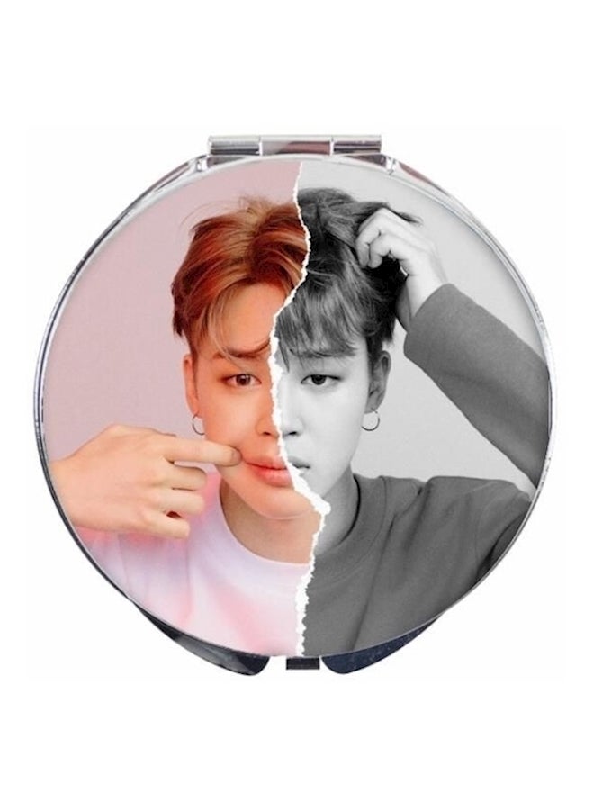 Bts Bangtan Boys Make Up Mirror Multicolour 7 x 7centimeter