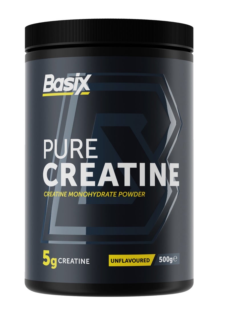 Pure Creatine Unflavored 500 Gm