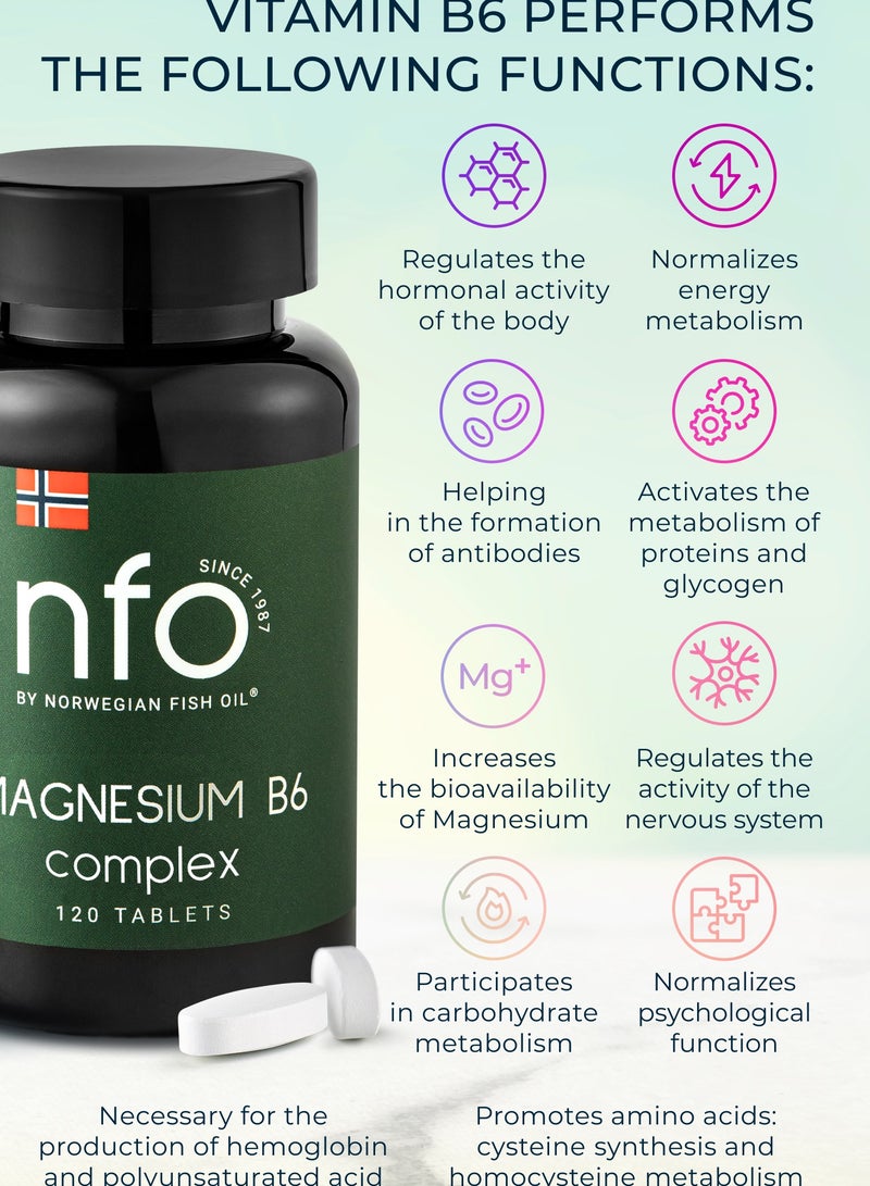 NFO MAGNESIUM B6 [120 Tablets]