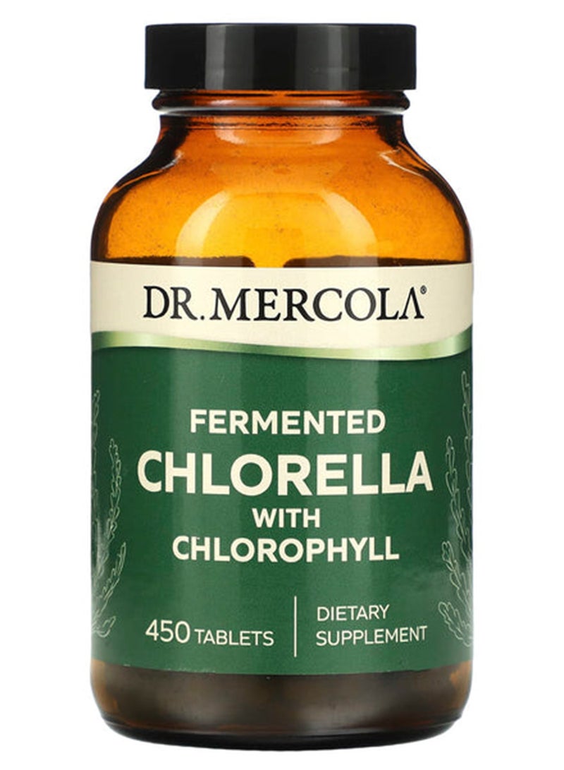 Fermented Chlorella Dietary Supplement - 450 Tablets