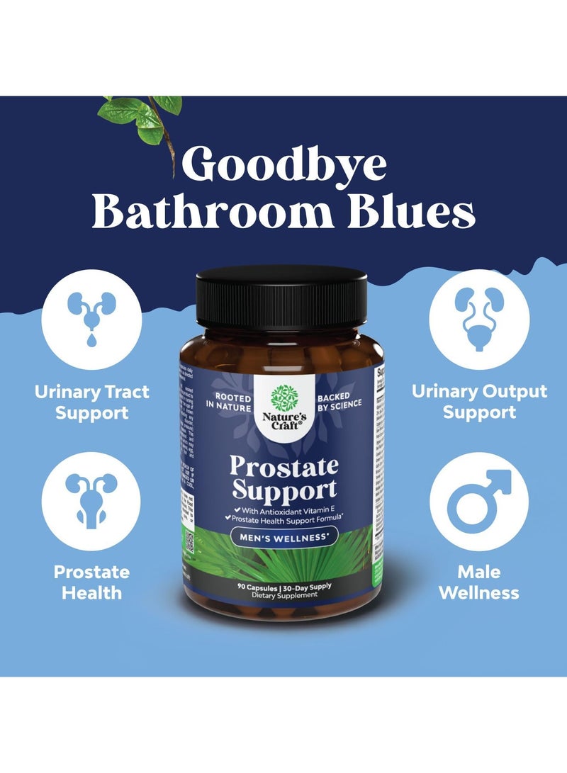 Prostate Supplement Men's Wellness, 90 Capsules