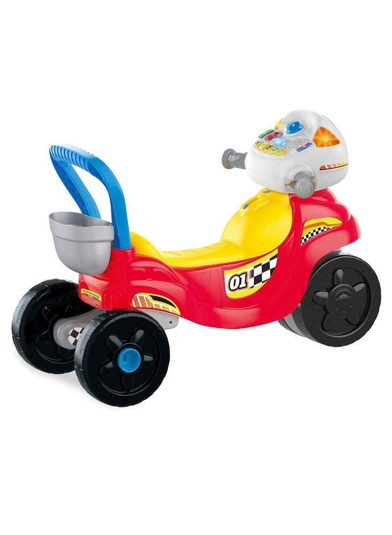 VTech 3-in1 Ride with Me Motorbike Walker Ride On