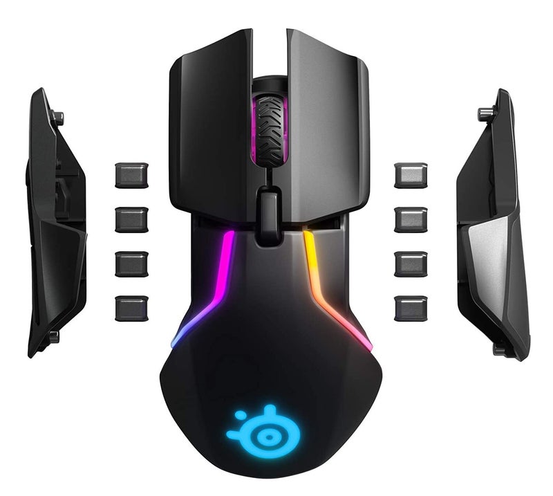 Rival 650 - Quantum Wireless Gaming Mouse - Rapid Charging Battery - Low 0.05 Lift-Off Distance - 256 Weight Configurations