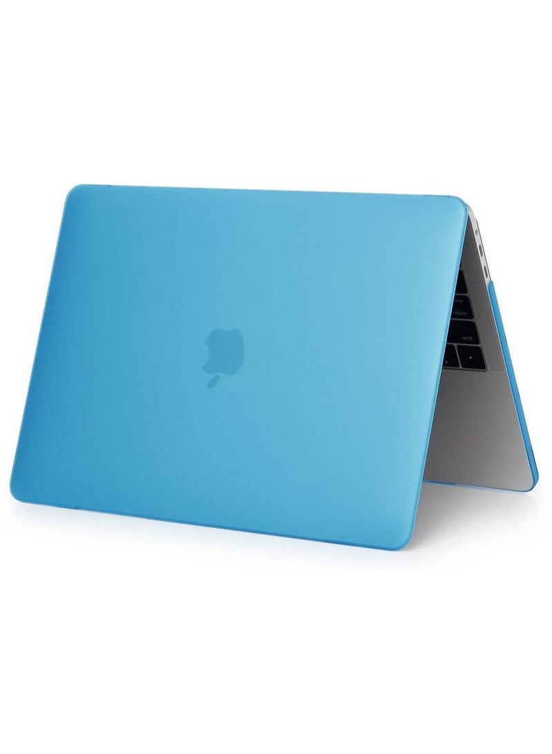 Hard Shell Protective Case Cover Compatible with MacBook Pro 16-Inch Model: A2141 (MVVJ2xx/A, MVVK2xx/A, MVVL2xx/A, MVVM2xx/A) Retina Display with Touch Bar Touch ID, Sky Blue