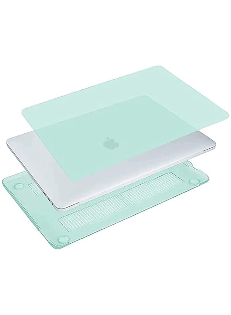 Hard Shell Protective Case Cover Compatible with MacBook Pro 16-Inch Model: A2141 (MVVJ2xx/A, MVVK2xx/A, MVVL2xx/A, MVVM2xx/A) Retina Display with Touch Bar Touch ID, Mint Green