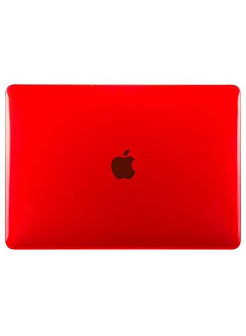 Hard Shell Protective Case Cover Compatible with MacBook Pro 16-Inch Model: A2141 (MVVJ2xx/A, MVVK2xx/A, MVVL2xx/A, MVVM2xx/A) Retina Display with Touch Bar Touch ID, Red