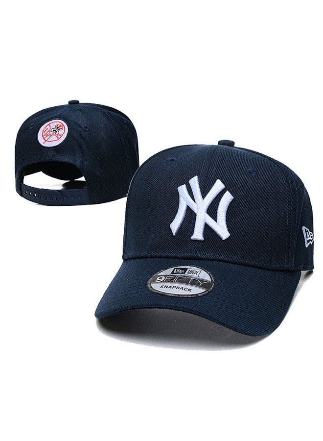 New Era MLB Sunshade Hat is a must-have for outdoor men and women's sports. Duck billed hat, denim blue