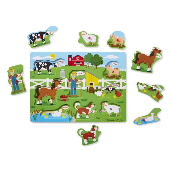 Old MacDonald's Farm Sound Puzzle-738