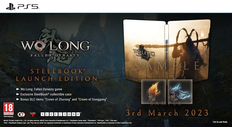 Wo Long: Fallen Dynasty Steelbook Edition - playstation_5_ps5