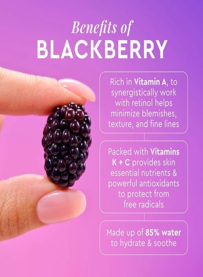 Glow Recipe Blackberry Retinol Blemish Serum - 30ml / 1oz | Clarifying & Smoothing Face Serum