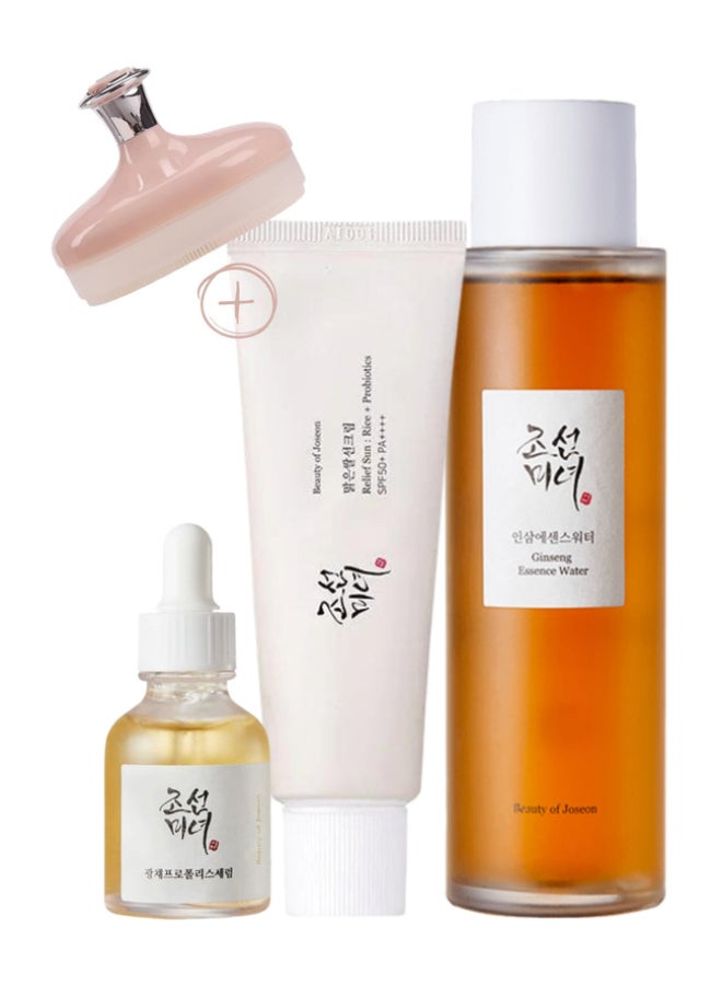 Revitalize And Radiate Trio Ginseng Essence Water Glow Serum Sunscreen Rice Probiotics SPF50+ PA++++ 230ml