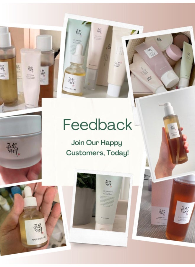 Optimal Collection for Glowing Skin Cleansing Oil Cleansing Foam Essence Water Revive Eye Serum Glow Serum Dynasty Cream Sunscreen Rice Probiotics SPF50+ PA++++ 560grams