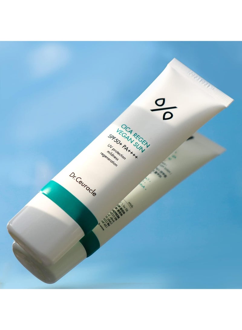 Cica Regen Vegan Sun SPF 50+ PA++++ - 50 ml