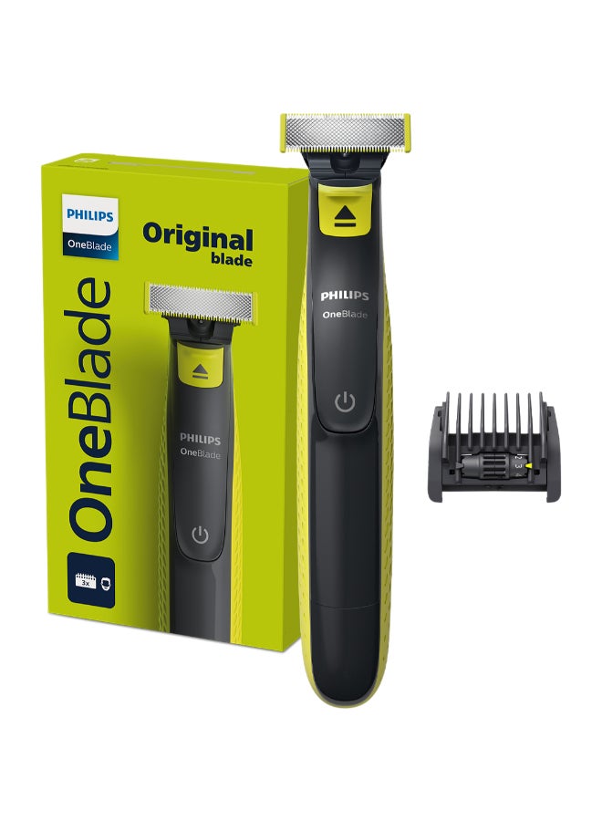 OneBlade Face QP2724/20, 2 Years Warranty Lime Green,Charcoal Grey