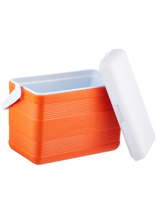 30 L Keep Cold Plastic Cooler Icebox Deluxe  50 X  27 X  38 Cm (Orange) Orange 30.0Liters