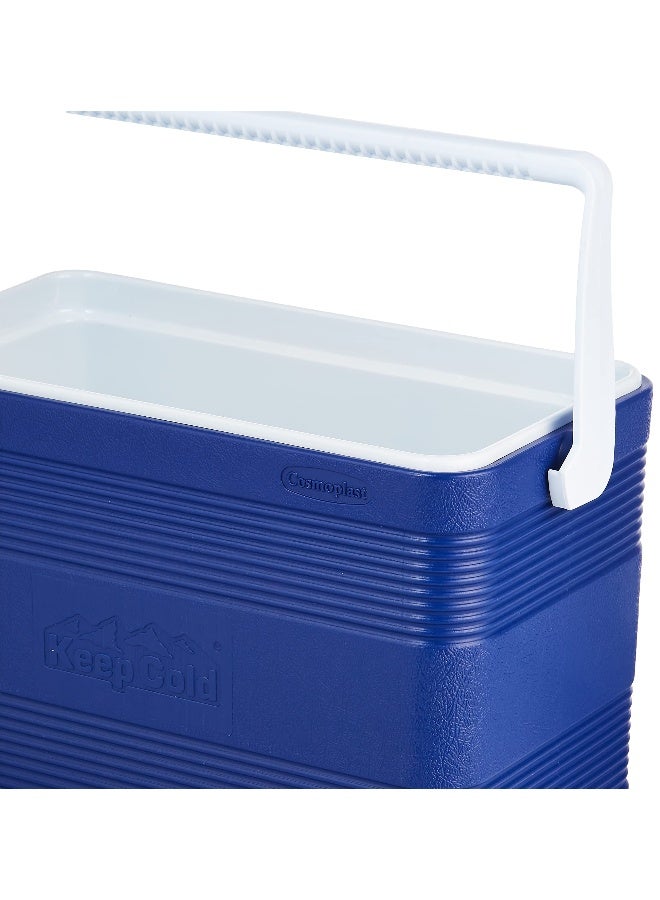 30L Keep Cold Plastic Cooler Icebox Deluxe (Blue) Blue 30.0Liters