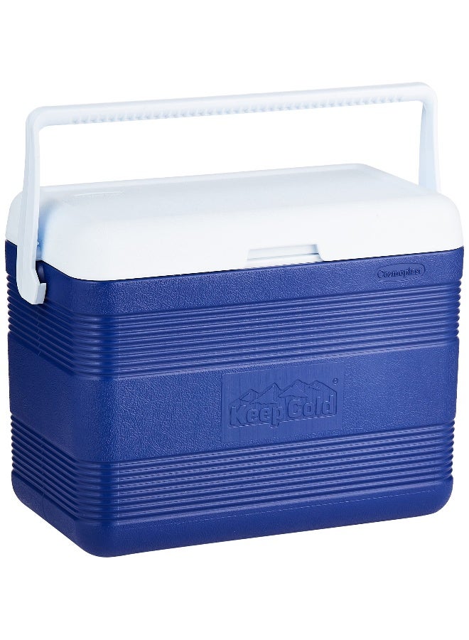 30L Keep Cold Plastic Cooler Icebox Deluxe (Blue) Blue 30.0Liters