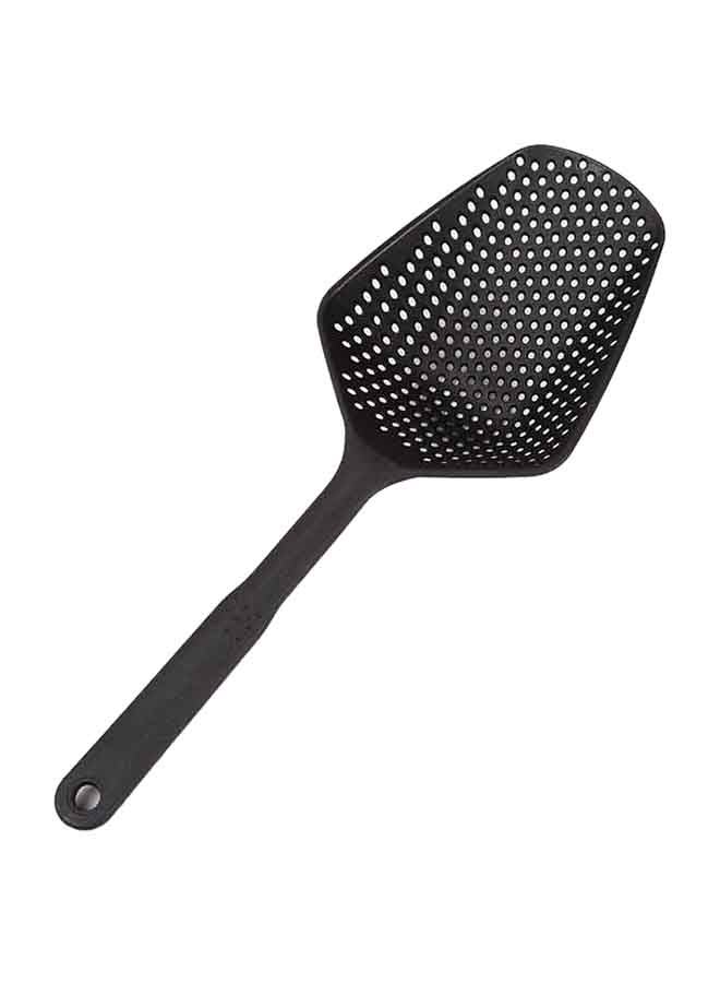 Food Slotted Filter Spatula Black