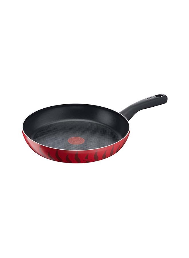 G6 Tempo Flame 28 Cm Non-Stick Frypan With Thermo-Spot Aluminium Red/Black 28cm