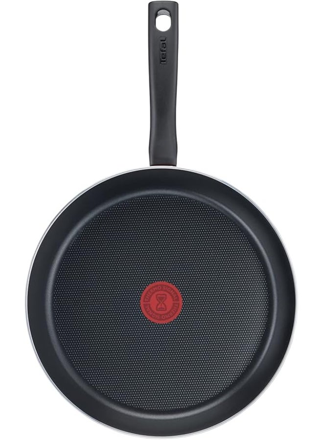 Aluminium Non Stick G6 Tempo Flame Frypan Red/Black