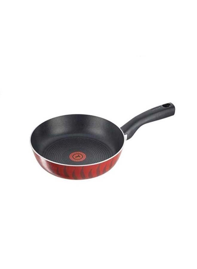 Aluminium Non Stick G6 Tempo Flame Frypan Red/Black