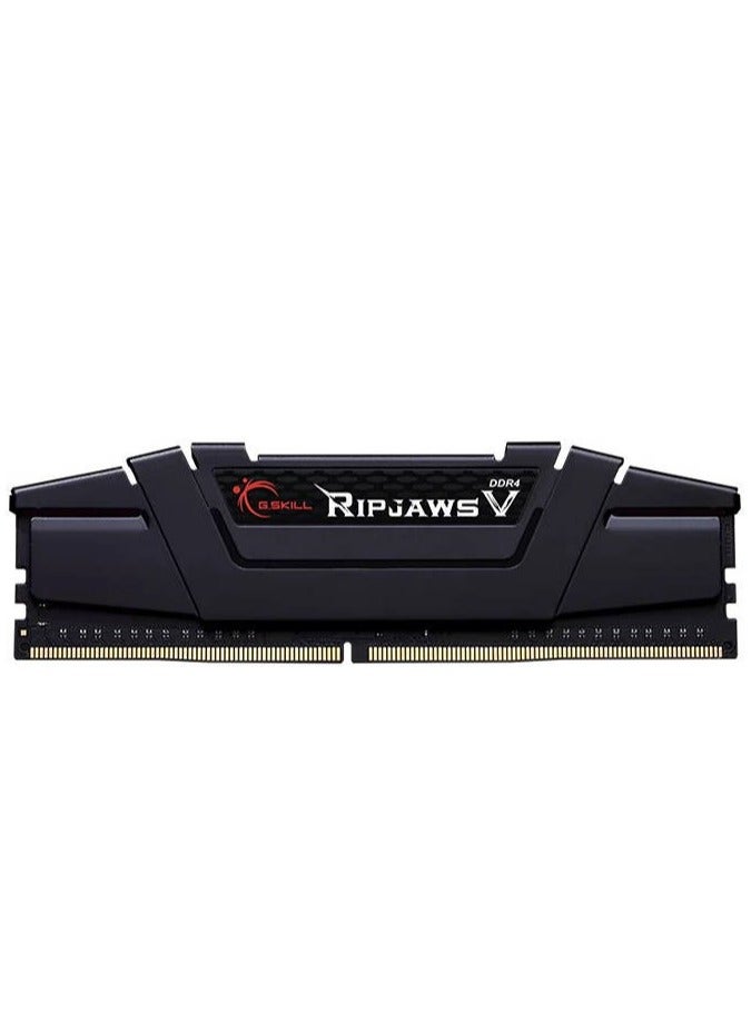 Ripjaws V 32 GB (16GB x 2) DDR4 Dual Channel Desktop Memory Kit, 3200 MHz Memory Speed, CL16 CAS Latency, 1.35 V, 288-Pin, Intel XMP 2.0, Classic Black | F4-3200C16D-32GVK