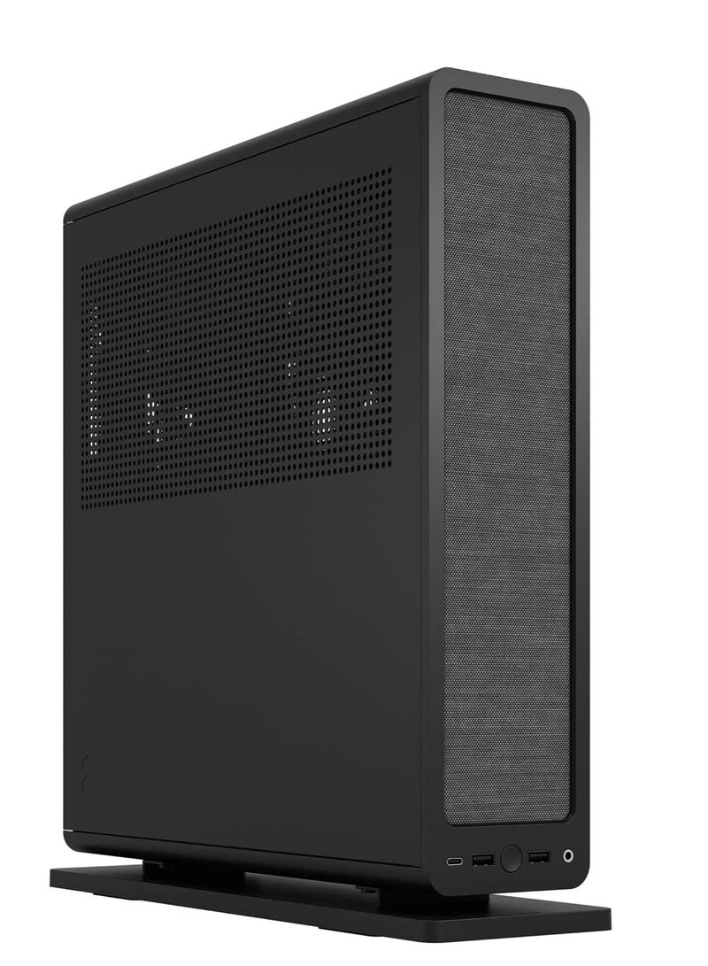 Fractal Design Ridge Mini-ITX Small Form Factor Case, 4 x 2.5