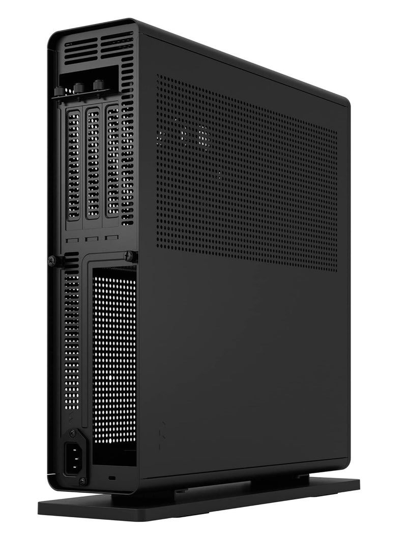 Fractal Design Ridge Mini-ITX Small Form Factor Case, 4 x 2.5