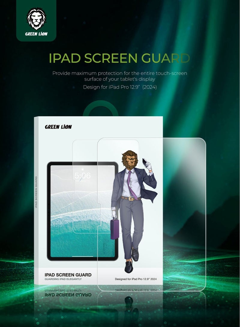 iPad Air 11” Screen Guard / Anti-Scratch / Anti-Fingerprint / Anti Broken / Oleophobic Coating / Precise Touch / Super Transparency / Case Friendly - Clear