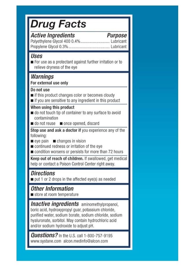 Hydration Preservative-Free Lubricant Eye Drops, 0.7 ml, 30 Vials