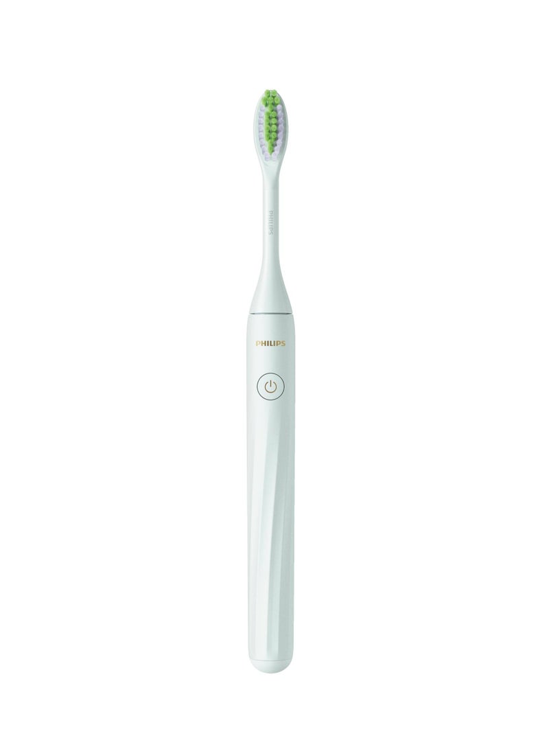 Philips One by Sonicare Battery Toothbrush, Mint Light Blue, HY1100/03