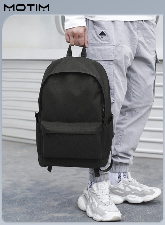 15.6 Inch Laptop Backpack with Multi Spacious Compartment, Laptop Bag with USB Charging Port, Business Secure Zippers Durable Lightweight Laptop Computer Bag, Waterproof, Fits 15.6 Inch Laptop Tablets, Satchel