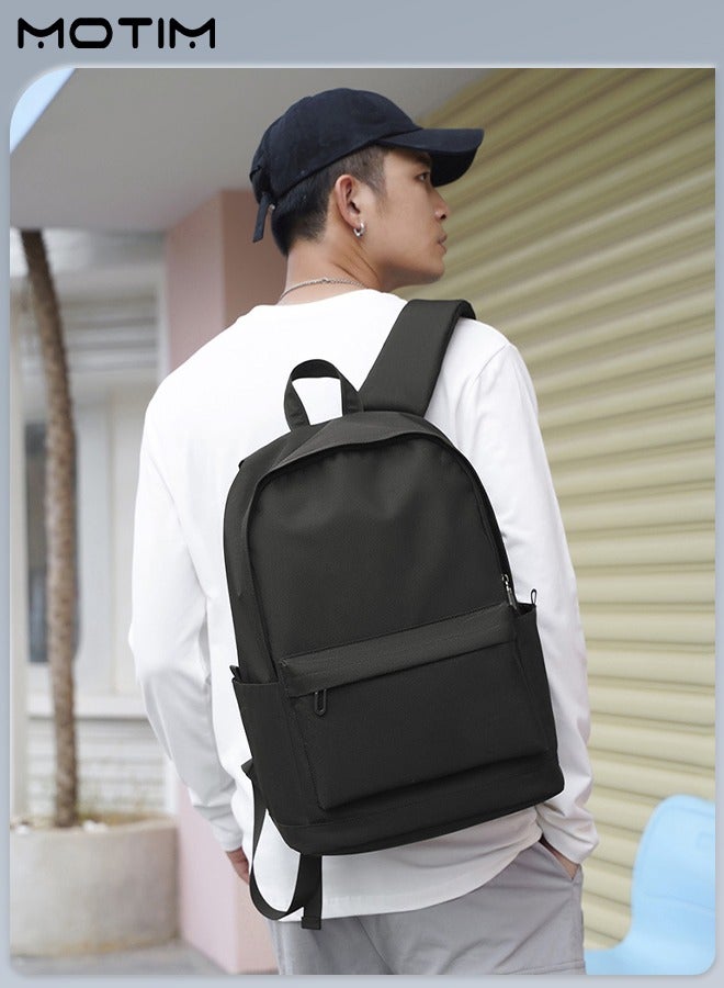 15.6 Inch Laptop Backpack with Multi Spacious Compartment, Laptop Bag with USB Charging Port, Business Secure Zippers Durable Lightweight Laptop Computer Bag, Waterproof, Fits 15.6 Inch Laptop Tablets, Satchel