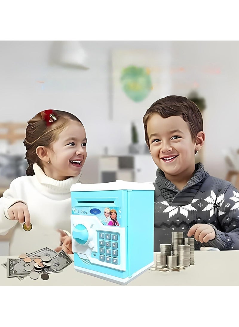 Magical Electronic Money Safe Box Secure Your Savings with Enchanting Design Password Protected Piggy Bank for Kids Electronic Coin & Cash Storage