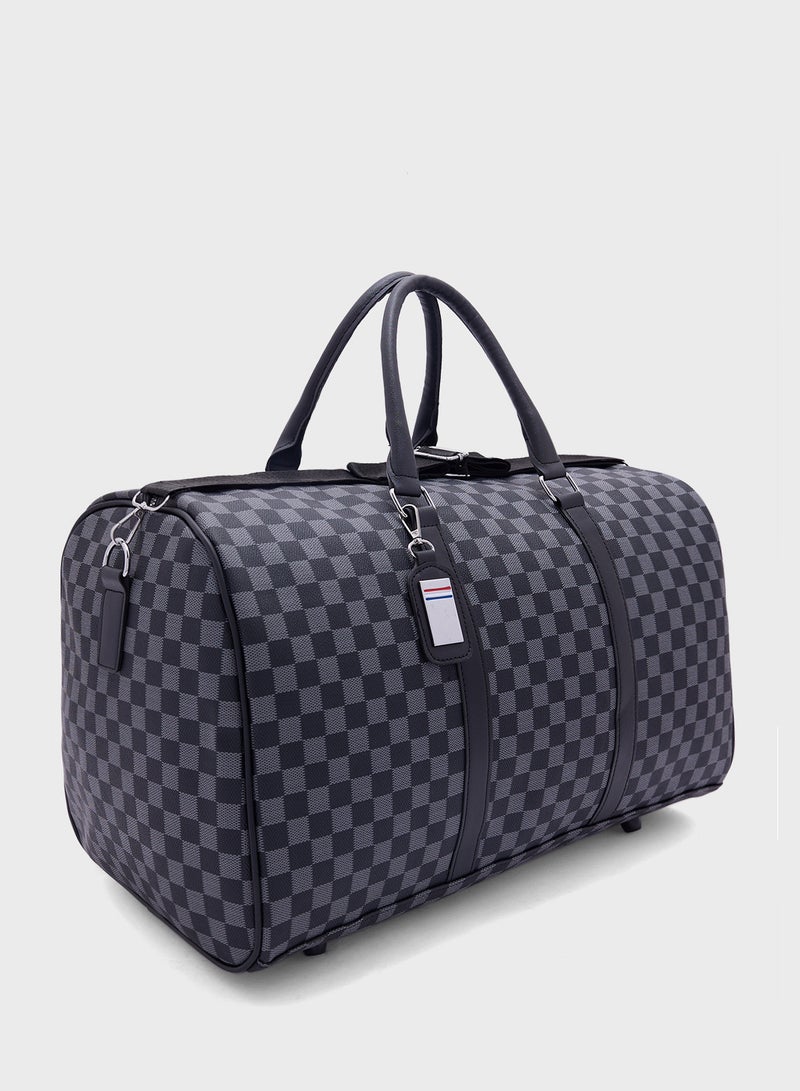Printed Duffle Bag