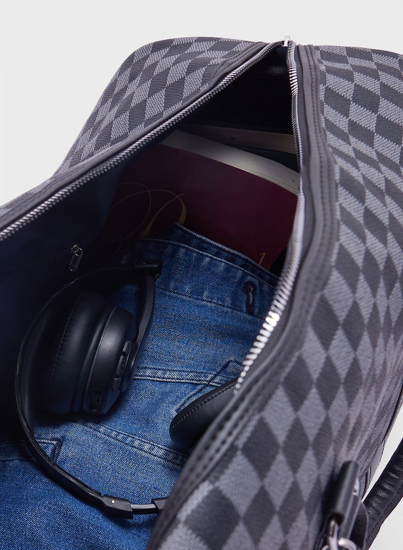 Printed Duffle Bag