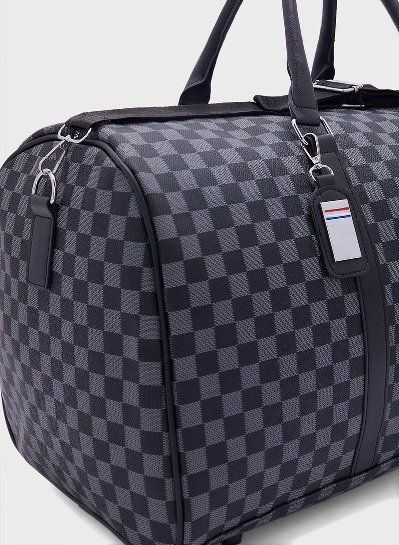 Printed Duffle Bag
