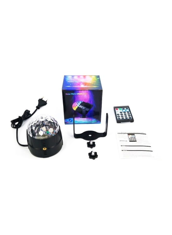 Wave Projecting Lamp With Remote Controller Multicolour 95x128x88mm