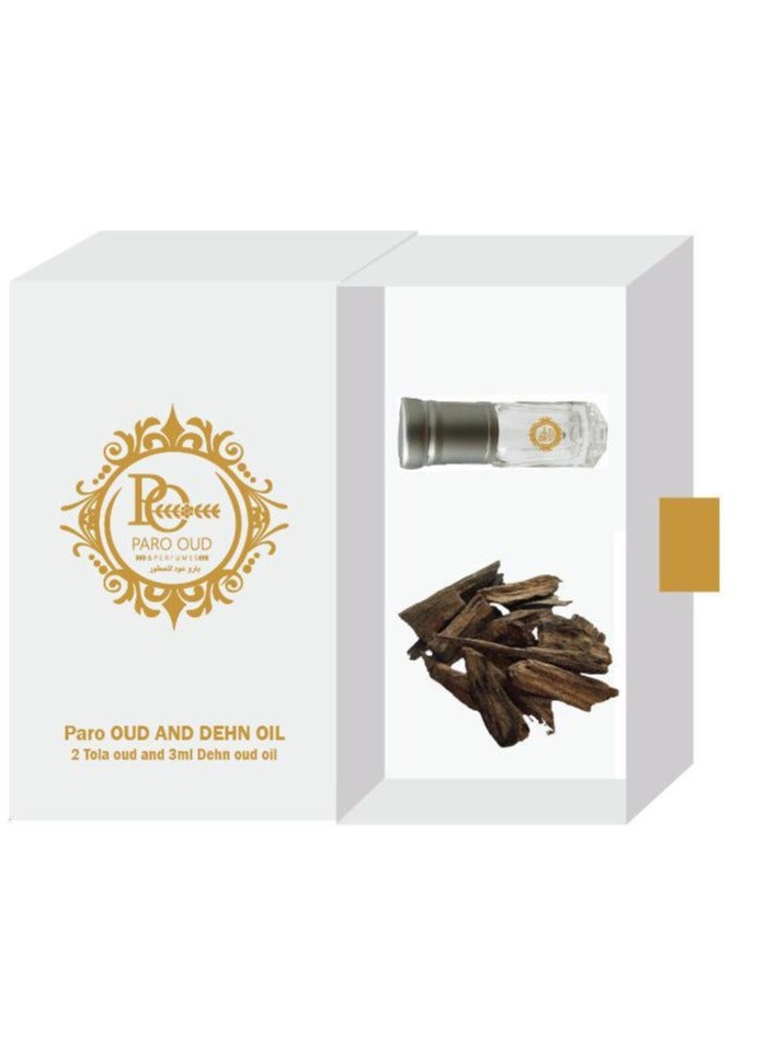 GIFT Packing  National day  2 tola Hindi Oud Muri Manipur and 3 ml hindi dehn oil I 3 ml Hindi Dehn Oil I