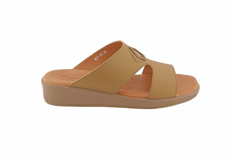 Stylish Slip-On Casual Sandals Brown