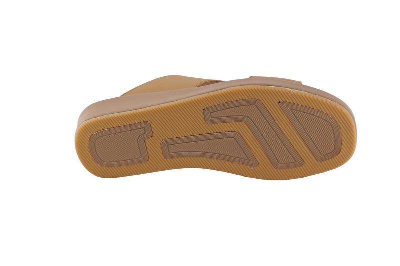 Stylish Slip-On Casual Sandals Brown